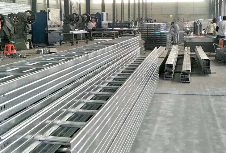1.5 - 2.5mm Laddertype de Corrosieweerstand van Kabeltray galvanised steel cable tray