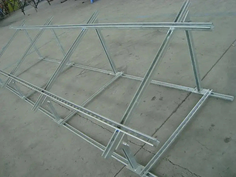 Gemakkelijk Geassembleerde Zonnepaneel het Opzetten Steunen voor Installatie van het Plaats de Open Gebied