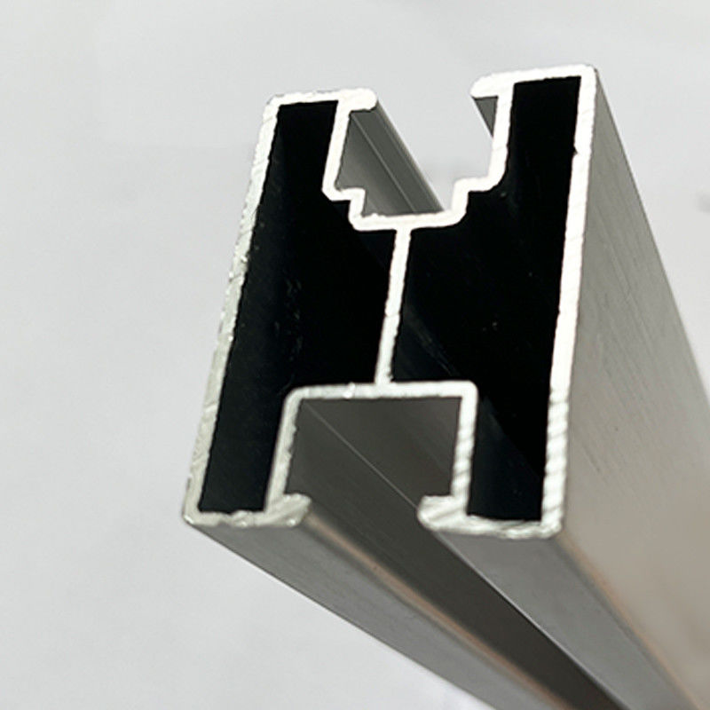 Aluminiumlegering 1.2mm Zonnepaneel het Opzetten Sporen op Metaaldak 1.4kn/M2