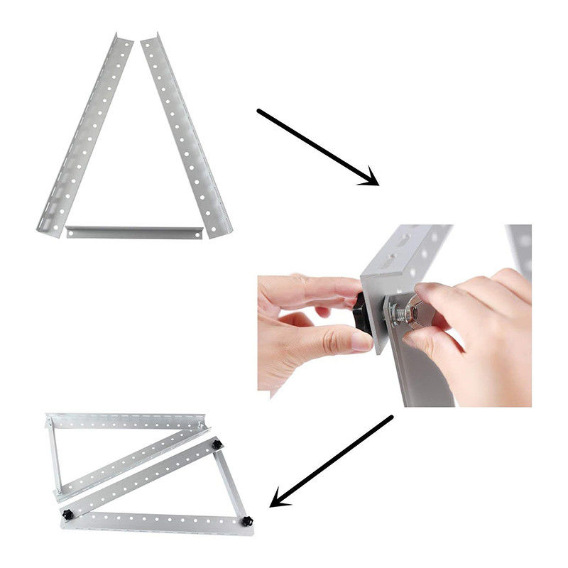 De het Zonnepaneelschuine stand van de windweerstand zet Kit For Cement Roof Installation op