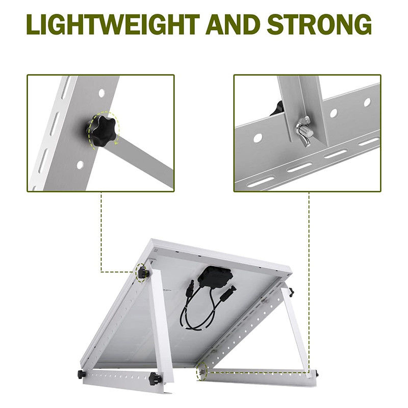 De het Zonnepaneelschuine stand van de windweerstand zet Kit For Cement Roof Installation op