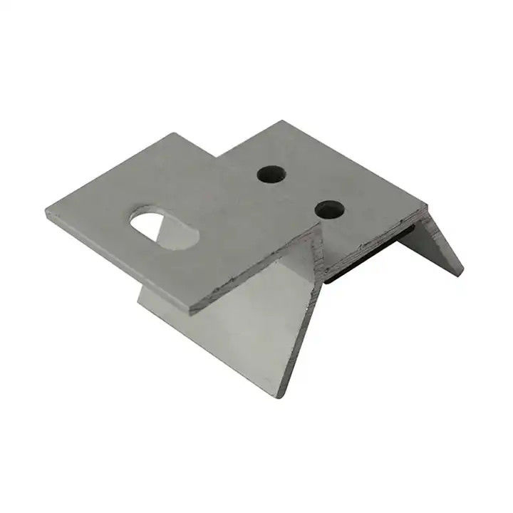 Metalen dak zonnepaneel aluminium armature PV dakinstallatie kit verticale naad dak armature van Chinese fabrikant
