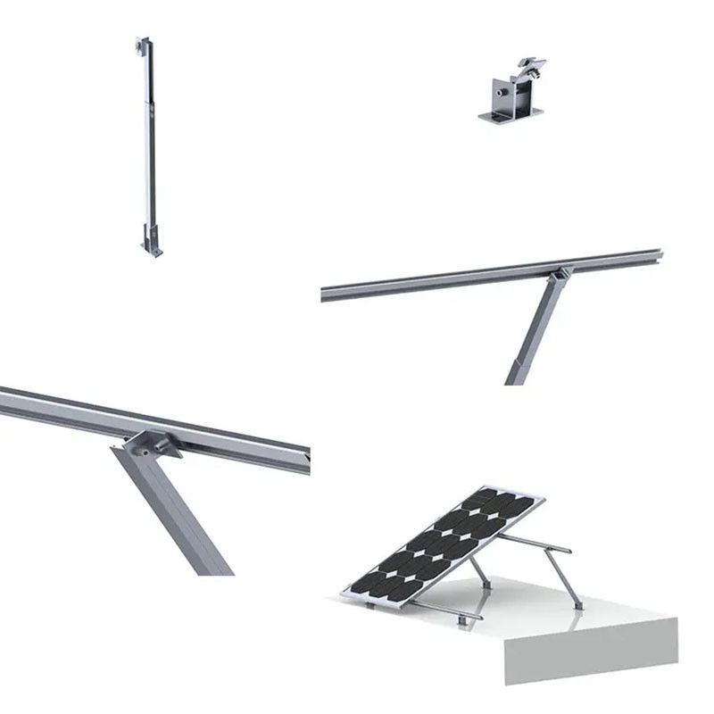 Ground Screw Mount Roof Solar System Voor installatie van zonnepanelen op het dak