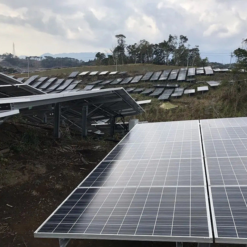 Tot 216 km/uur windbelasting zonnepanelen montage systeem voor portret- of landschapsmodules