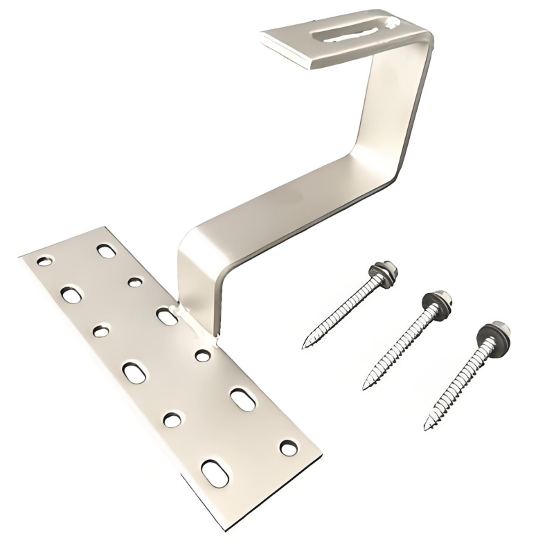 Factory Manufactured Stainless Steel Solar Roof Hook Flat Roof Mounting System for Solar Panels for Solar Slate Roof