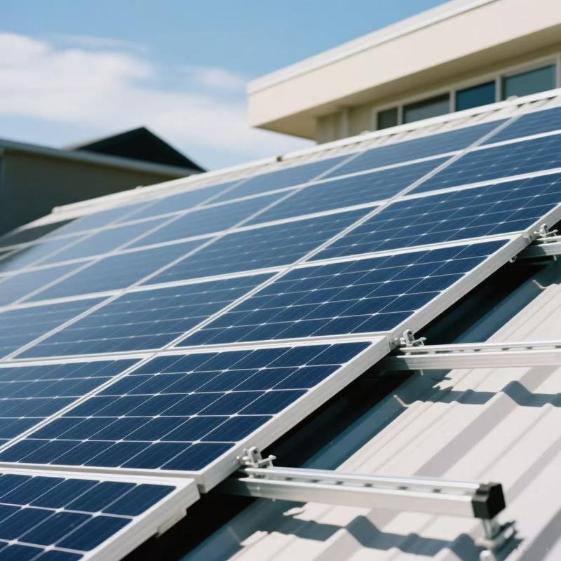 Zonnepaneel Dakbevestigingsbeugels Voor Commerciële Gebouwen Eenvoudige Installatie Economische En Milieuvoordelen 10 Factor