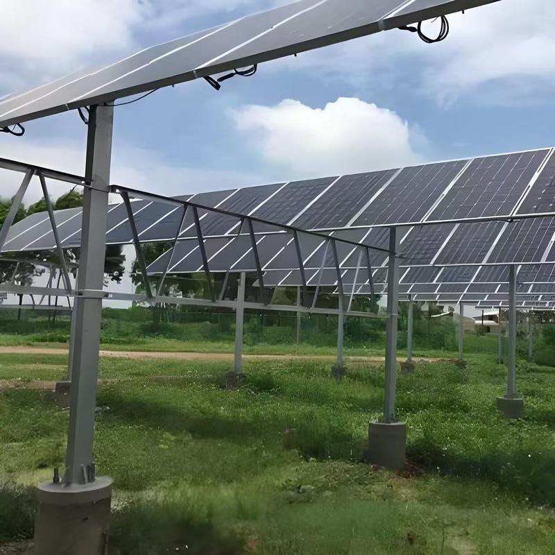 Solar Module Compatibility Ground Solar Mounting Brackets for Large-Scale and Utility-Scale Solar PV Plant