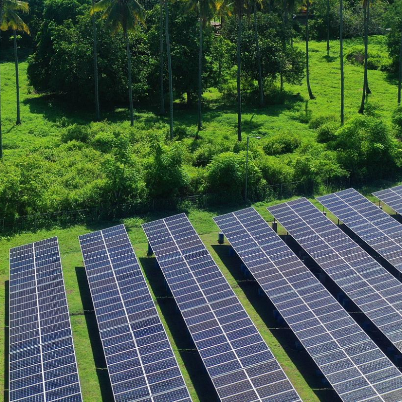 Grondspecifiek, windbestendig PV-beugelframe, bestand tegen zware belasting en corrosie