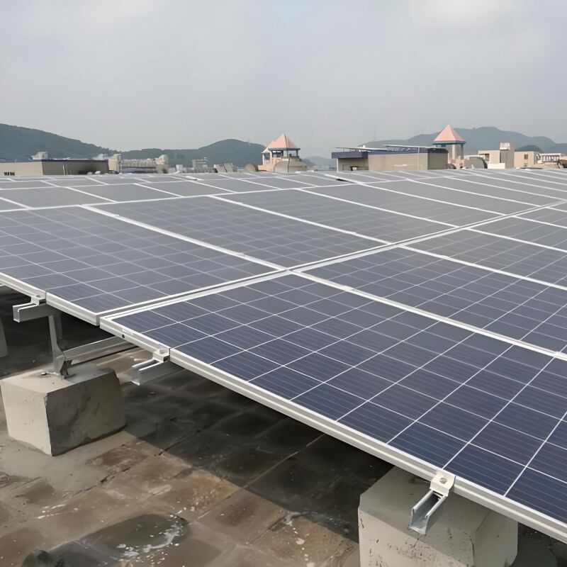 Solar Panel Roof Mounting Brackets Designed for Commercial Metal Roofs Providing Renewable Energy and Minimizing Installation Impact