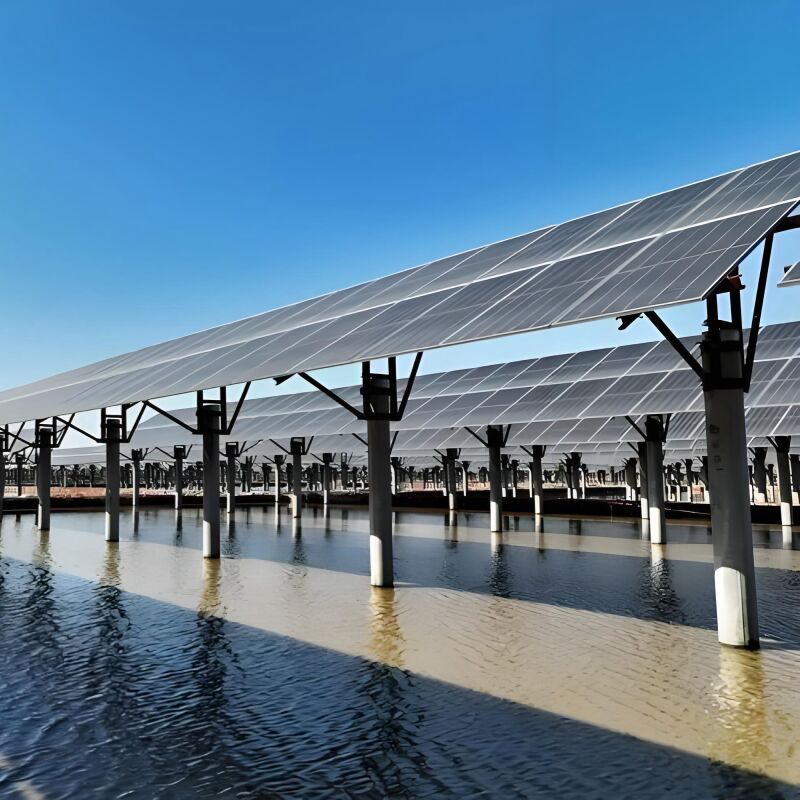 Ground Solar Mounting Brackets geconstrueerd uit warm gegalvaniseerd staal dat een sterke corrosiebestandheid biedt voor lange termijn buiten