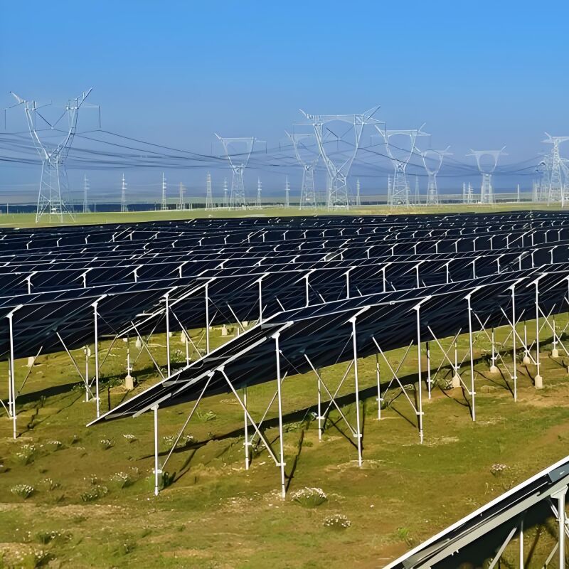 Ground Solar Mounting Brackets providing a mounting system with adjustable tilt and strong resistance to environmental loads